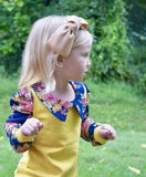 HANDMADE CHIFFON LARGE BOW HEADBAND (CREAM)