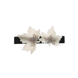 CREAMY MAPLE LEAVE SPRING HAIR CLIP - QKiddo.com