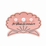 MERMAID’S PEARL SEA SHELL FRENCH JAW CLIP (PINK) - QKiddo.com