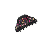 RHINESTONE FRENCH JAW CLIP (GALAXY BLACK) - QKiddo.com