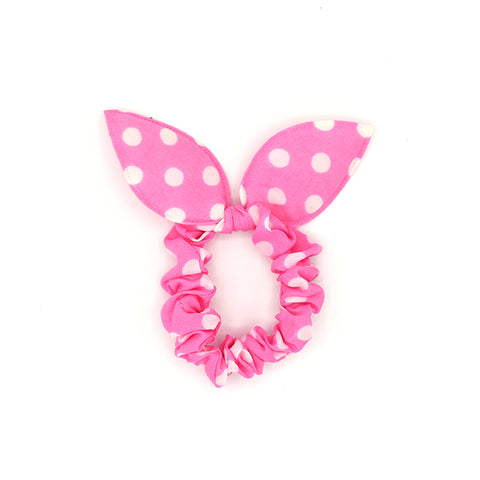 BUNNY EARS HAIR TIE (PINK) - QKiddo.com