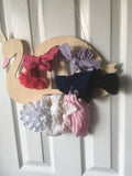 HANDMADE Swan Princess Hair Bow Holder (Eco-Friendly Wood)