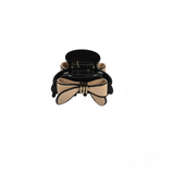 TENDERLY BOW (FRENCH JAW CLIP, PINK) - QKiddo.com