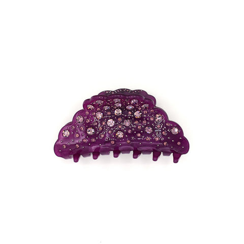 RHINESTONE FRENCH JAW CLIP (GALAXY PINK) - QKiddo.com