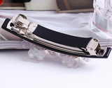 DOUBLE LUCK CLOVERS SPRING HAIR CLIP (TRANSPARENT WHITE) - QKiddo.com