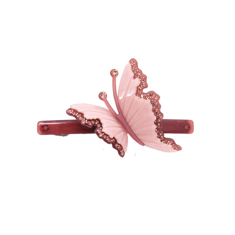 DANCING BUTTERFLY SPRING HAIR CLIP (PINK) - QKiddo.com