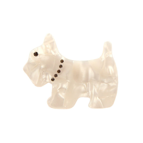 PUPPY LOVE (DUCK HAIR CLIP, WHITE) - QKiddo.com