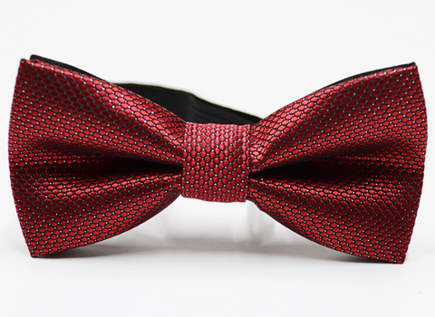 handmade CLASSIC RED BOW TIE