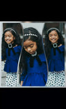 handmade BLACK WOOLEN PEARL HEADBAND - QKiddo.com