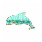 OCEAN GUARDIAN – DOLPHIN (SPRING HAIR CLIP, OCEAN BLUE) - QKiddo.com