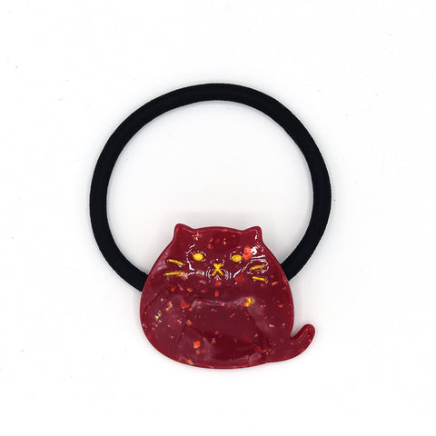 "PHAT" CAT HAIR TIE (RED) - QKiddo.com