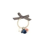 FLOWER PEARL BOWKNOT HAIR TIE BRACELET (PINK&BLUE) - QKiddo.com