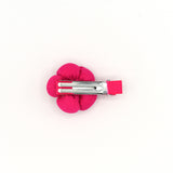 BABY FLOWER HAIR CLIP (HOT PINK) - QKiddo.com