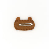 FELT SNAP HAIR CLIP (LITTLE BEAR) - QKiddo.com